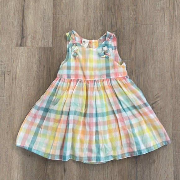 H&M Dresses Hm Plaid Dress Poshmark